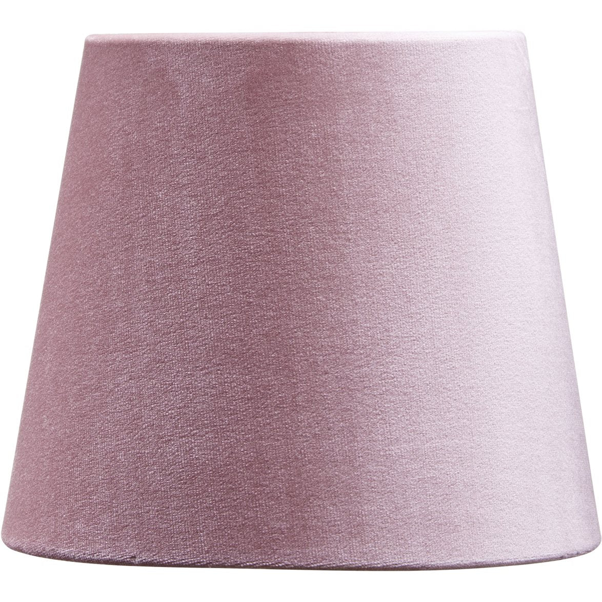 Mia Lampskärm sammet klarrosa