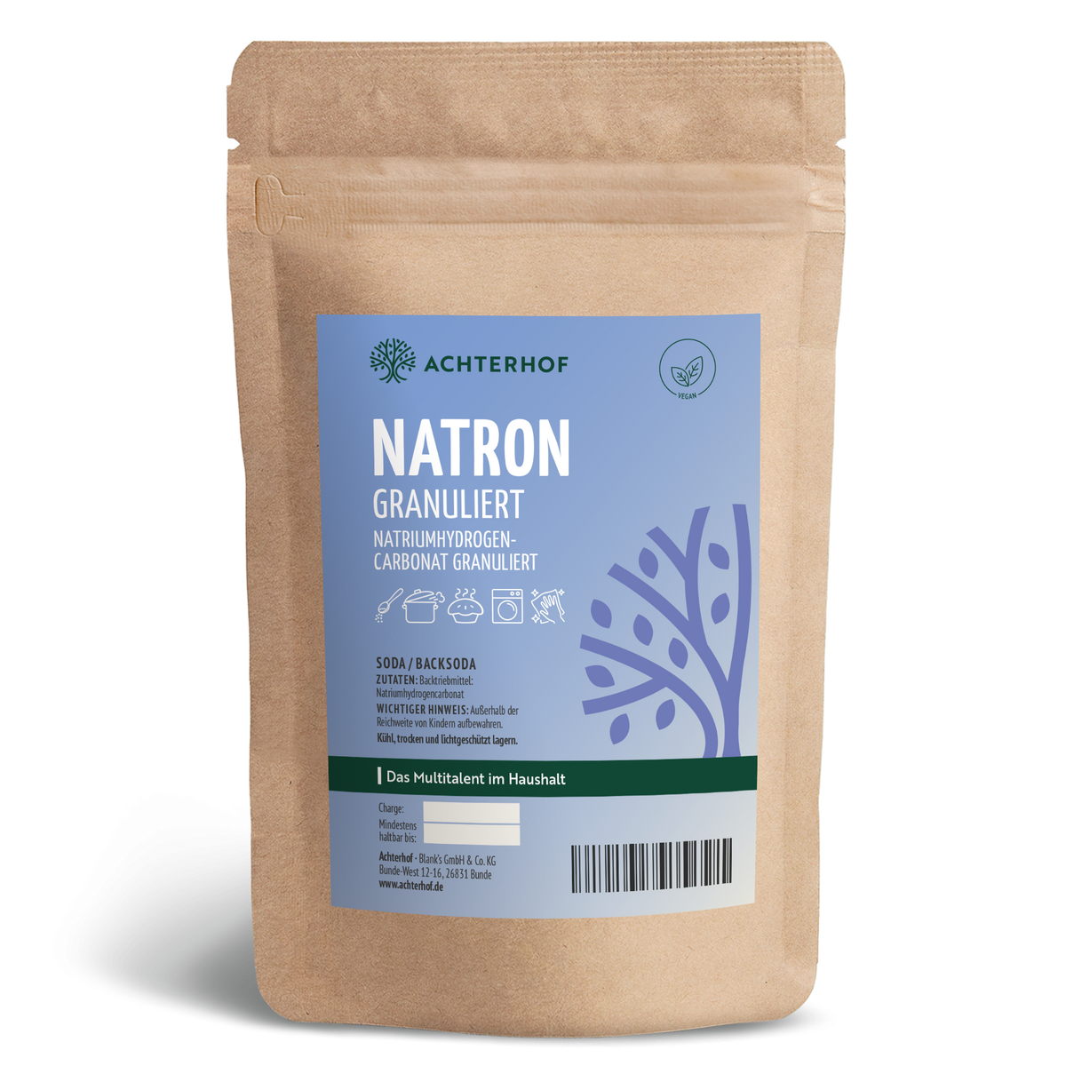Natron granuliert (250g)
