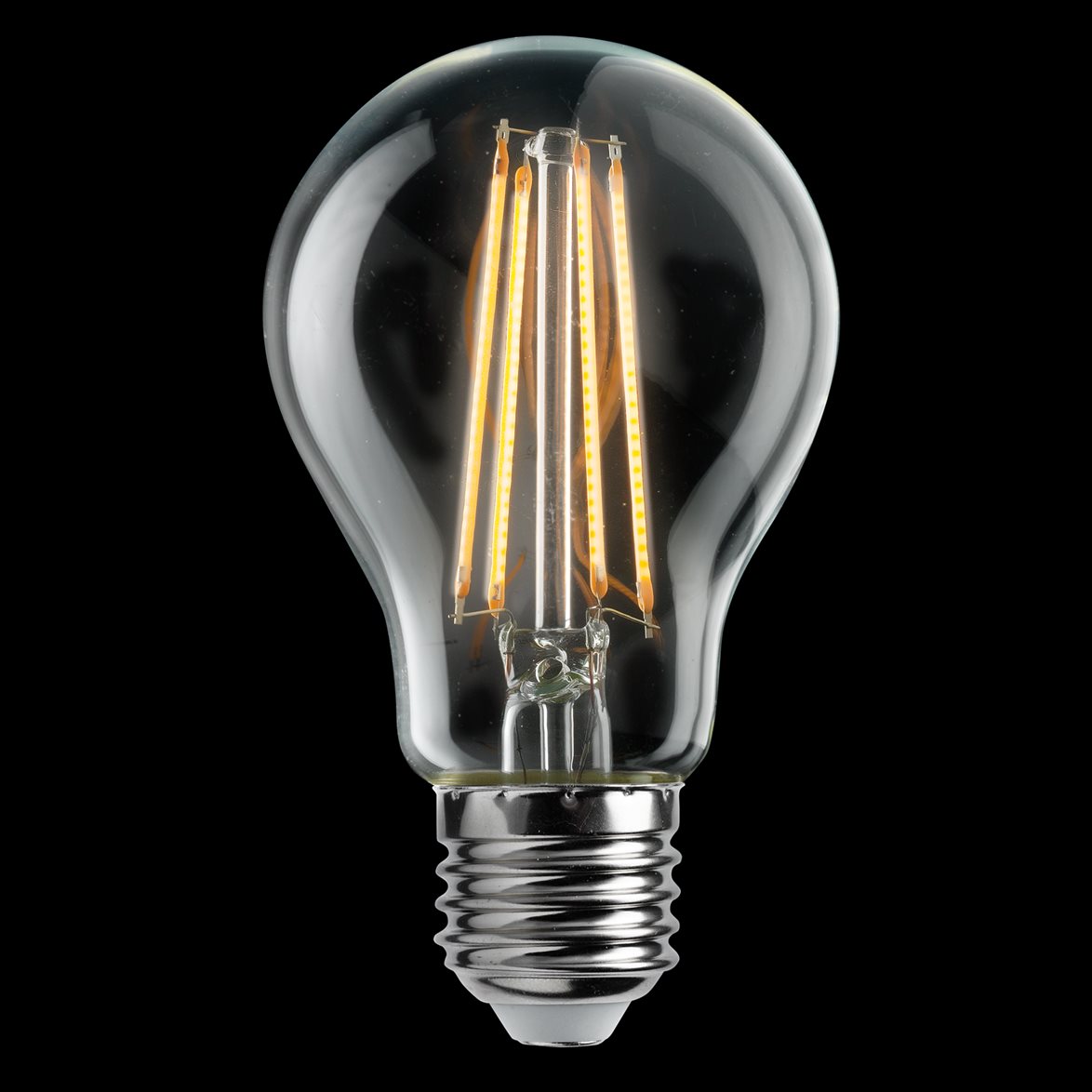 Normallampa LED 3-steg 50-720lm klar 220K
