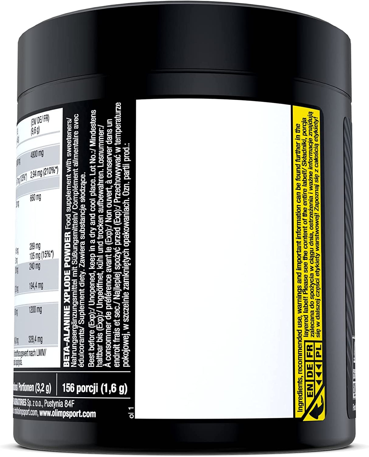 Beta-Alanine Xplode Powder - 250g - Orange