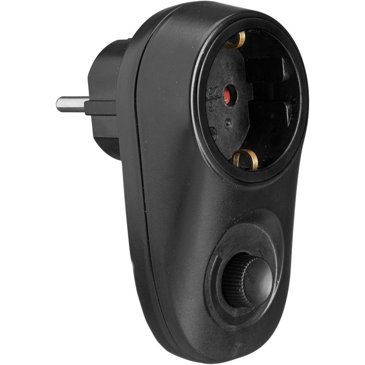 Plug-in dimmer Elect svart