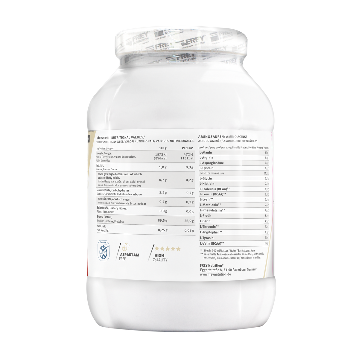 Protein 96 (900g) Erdbeere
