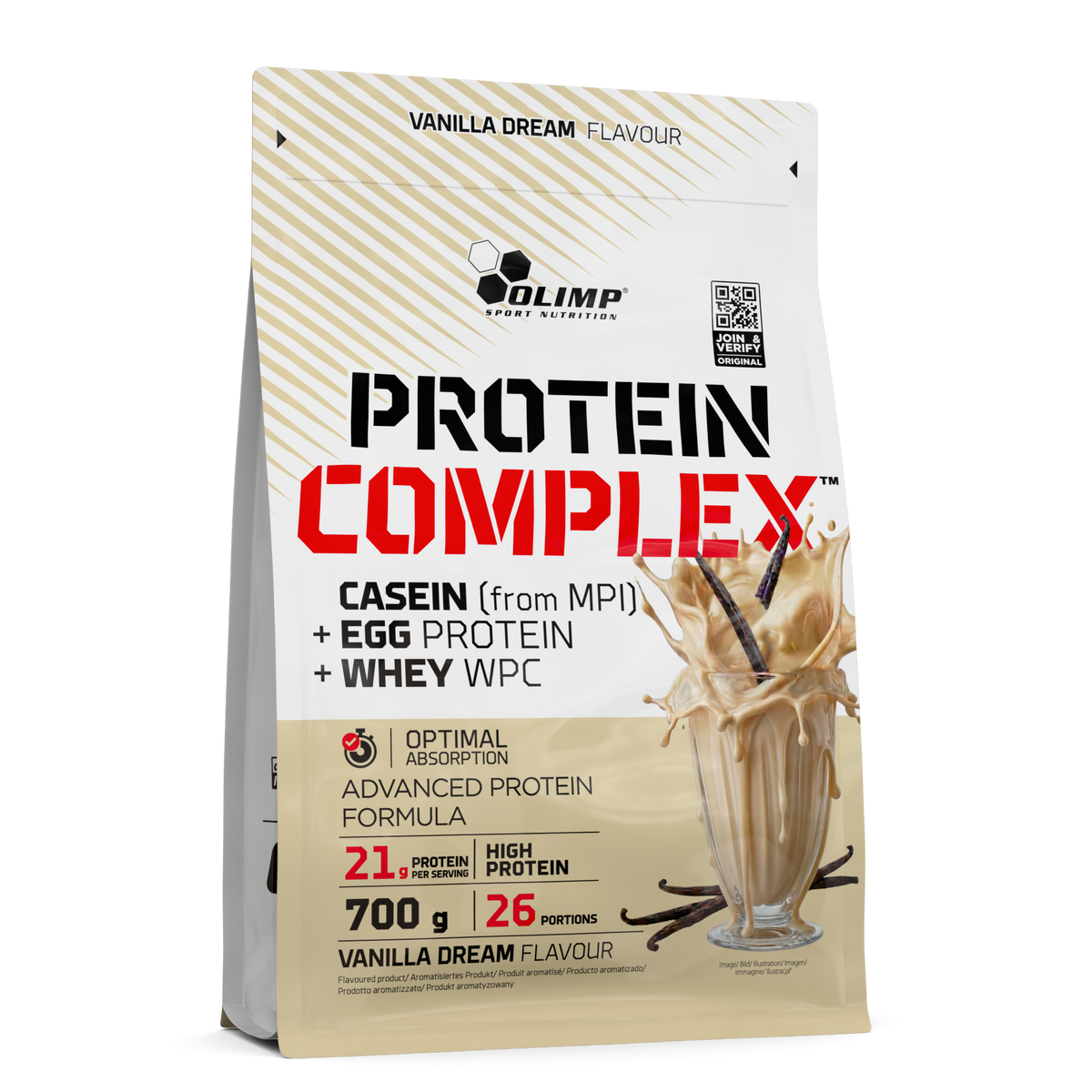Protein Complex 100% (700g) Vanilla Dream