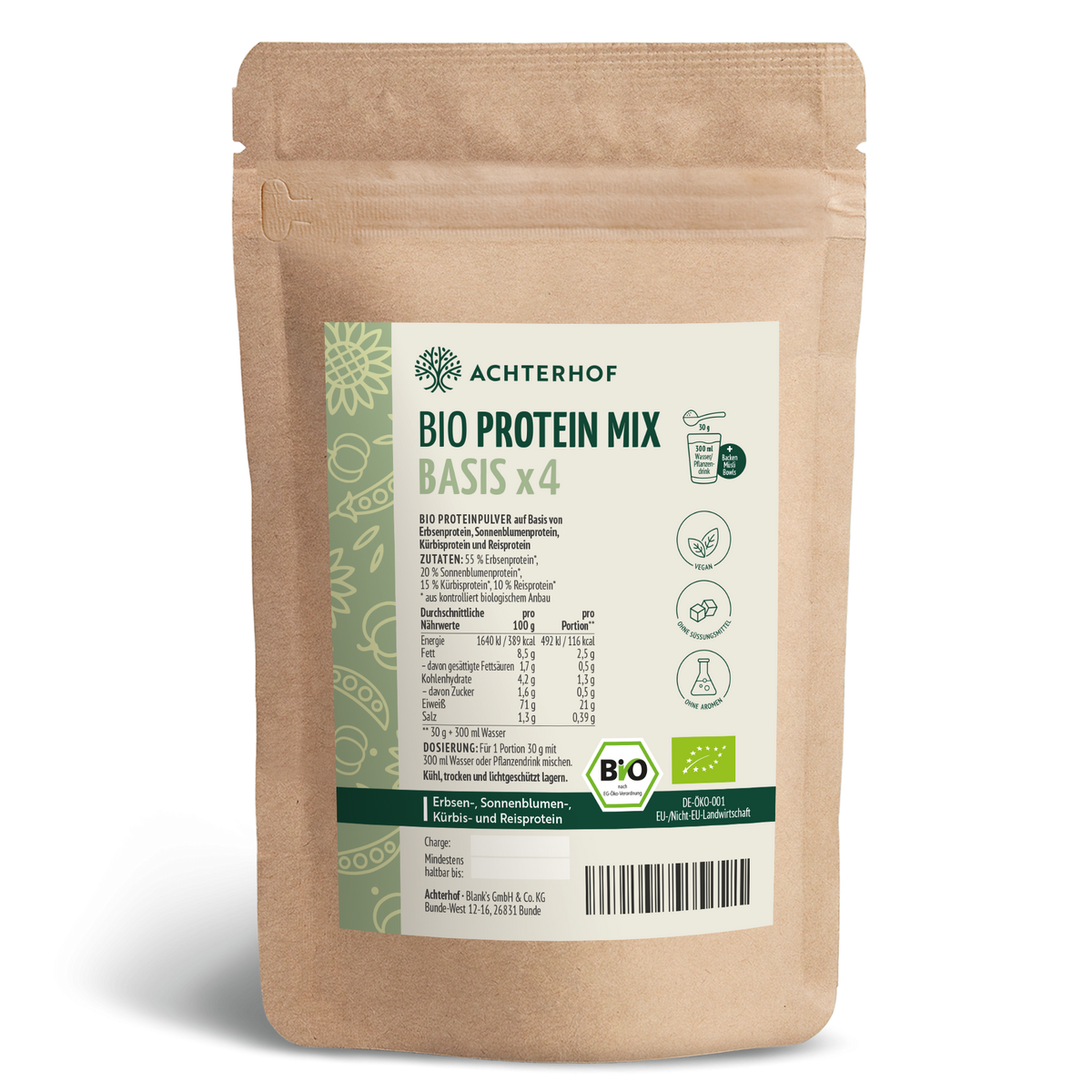 Bio Protein Basis Mix x4 (250g)