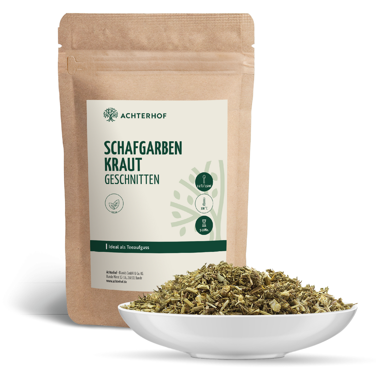 Schafgarbenkraut geschnitten (250g)