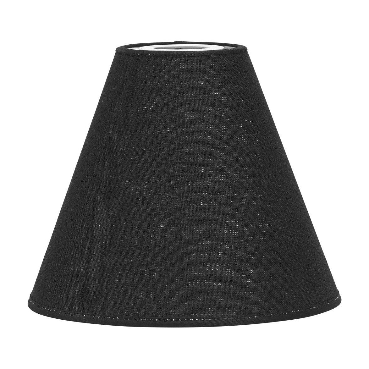 Toppringskärm Bas Svart 22cm