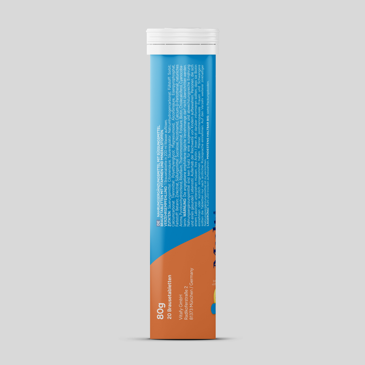 Multivitamin + Mineral - Pfirsich (20 Brausetabletten)