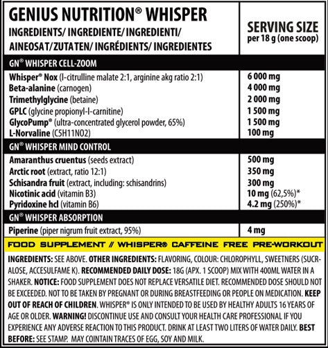 Whisper (400g)
