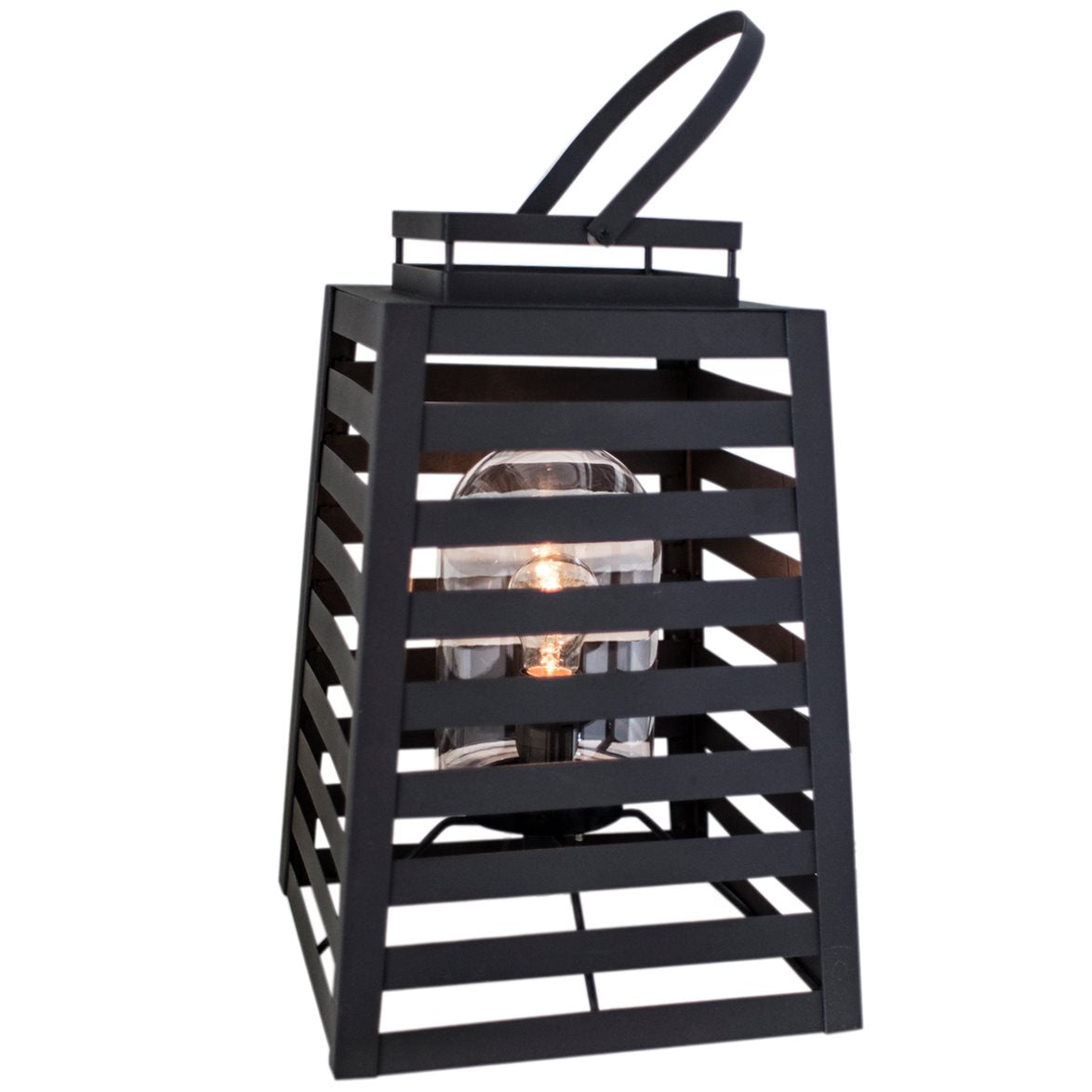 Yankton bord/golvlampa IP44 Sandsvart