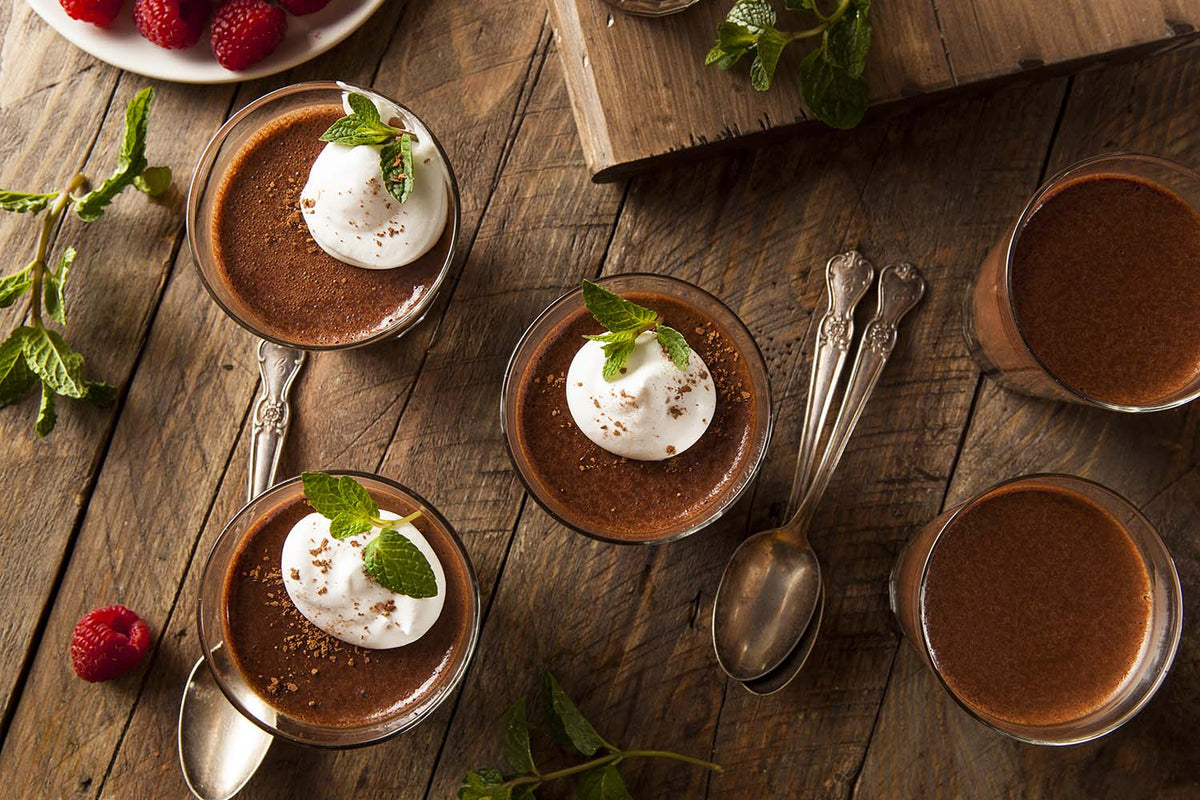 Homemade Dark Chocolate Mousse