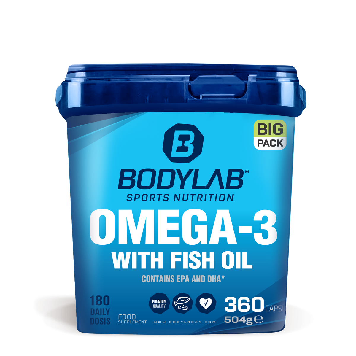 BIG PACK Omega-3 (360 Kapseln)