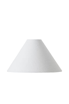 Lampshade Qvist Conical, 102 Linen White, 25cm