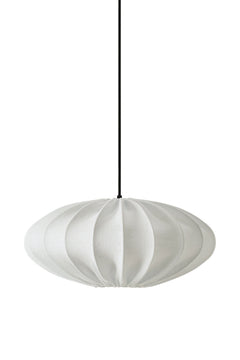 Pendant Lamp Qvist Oval, 103 Linen Off-White, 45cm