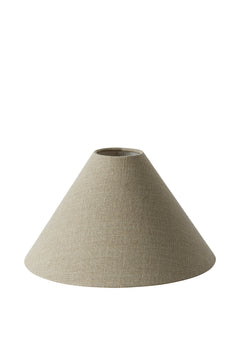 Lampshade Qvist Conical, 102 Linen Natural, 25cm