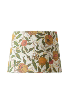 Lampshade Qvist Classic Round, William Morris Fruit, White, 22cm