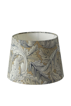 Lampshade Qvist Classic Round, William Morris Acanthus, Beige, 27cm