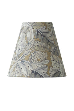Lampshade Qvist Classic Top Ring, William Morris Acanthus, Beige, 22cm