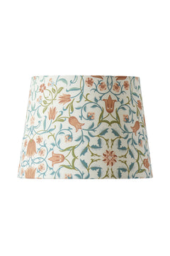 Lampshade Qvist Classic Round, William Morris Holland Park, White, 27cm