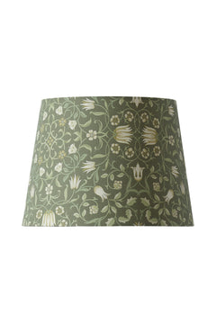Lampshade Qvist Classic Round, William Morris Holland Park, Green, 32cm