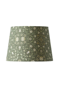 Lampshade Qvist Classic Round, William Morris Holland Park, Green, 38cm