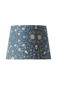 Lampshade Qvist Classic Round, William Morris Holland Park, Blue, 32cm