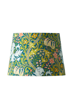 Lampshade Qvist Classic Round, William Morris Golden Lily, Blue, 22cm