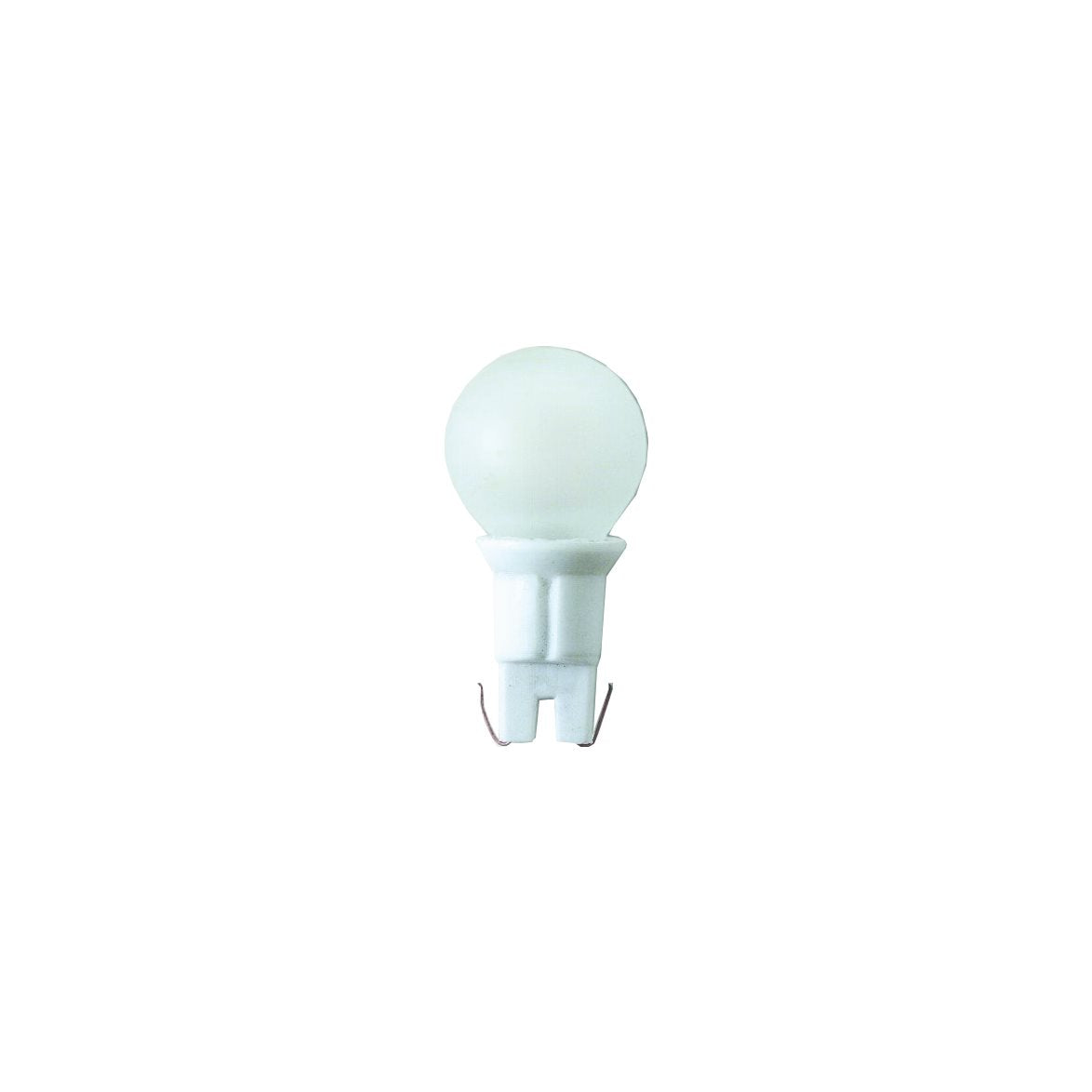 Microlampa push-in 12V rund frostad, vit sockel White