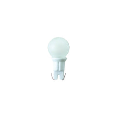 Microlampa push-in 12V rund frostad, vit sockel White