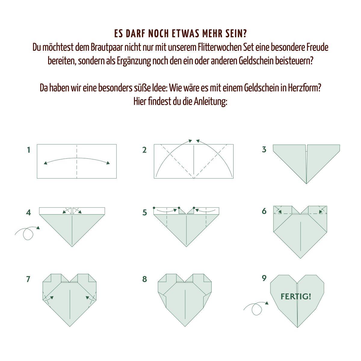 Traumhafte Flitterwochen Set