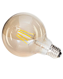 Filament dekorationslampa LED dimbar glob E27 4W Ø95mm
