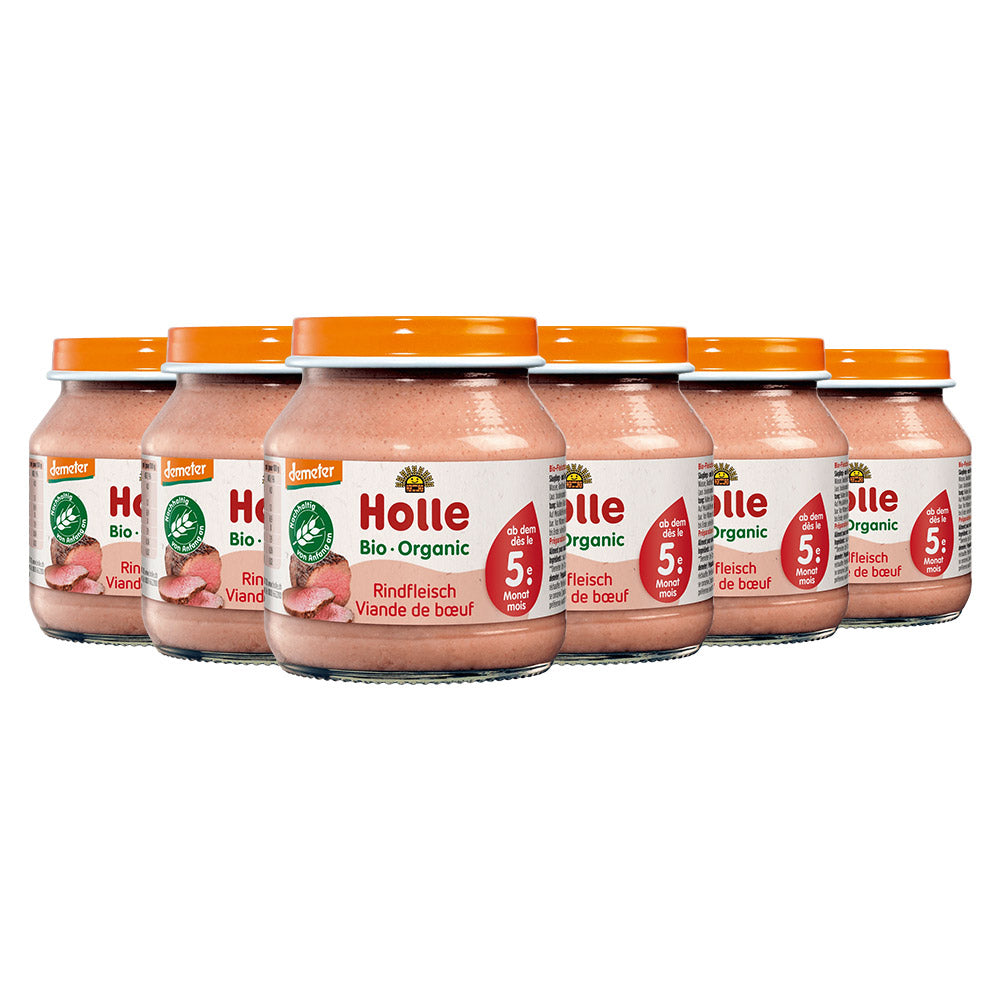 Rindfleisch - 6x125g - Demeter ab dem 5. Monat