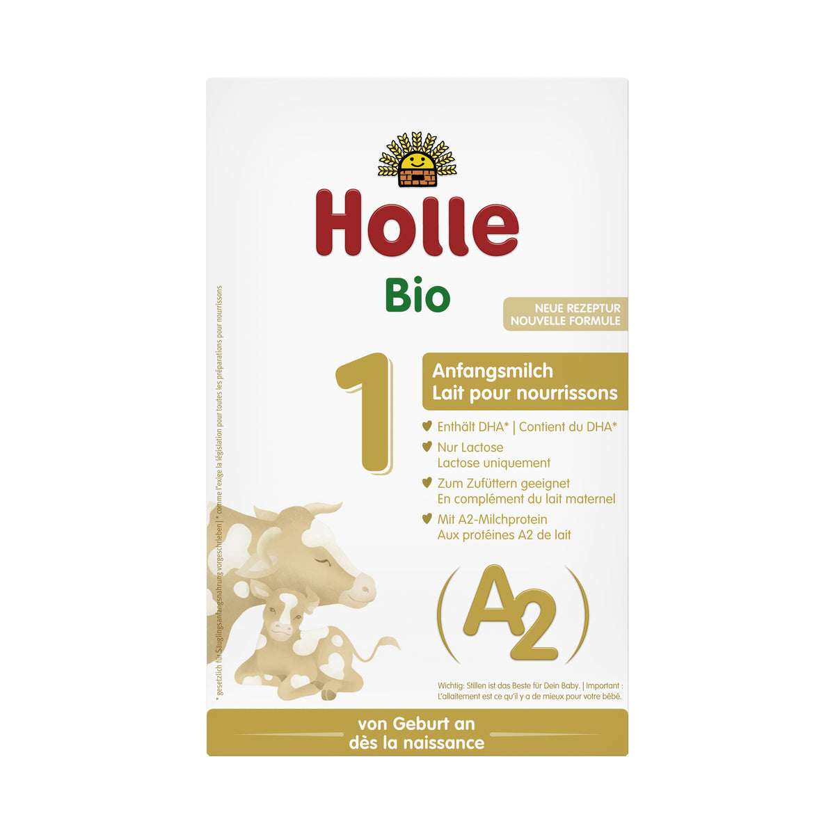 A2 Bio-Anfangsmilch 1 von Geburt an (400g)