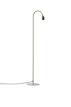 Floor lamp Qvist 415, Greige 143cm
