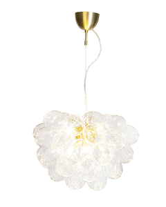 Gross taklampa Ø50 cm mässing/klar