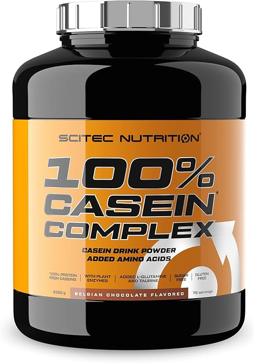 100% Casein Complex (2350g) Belgische Schokolade