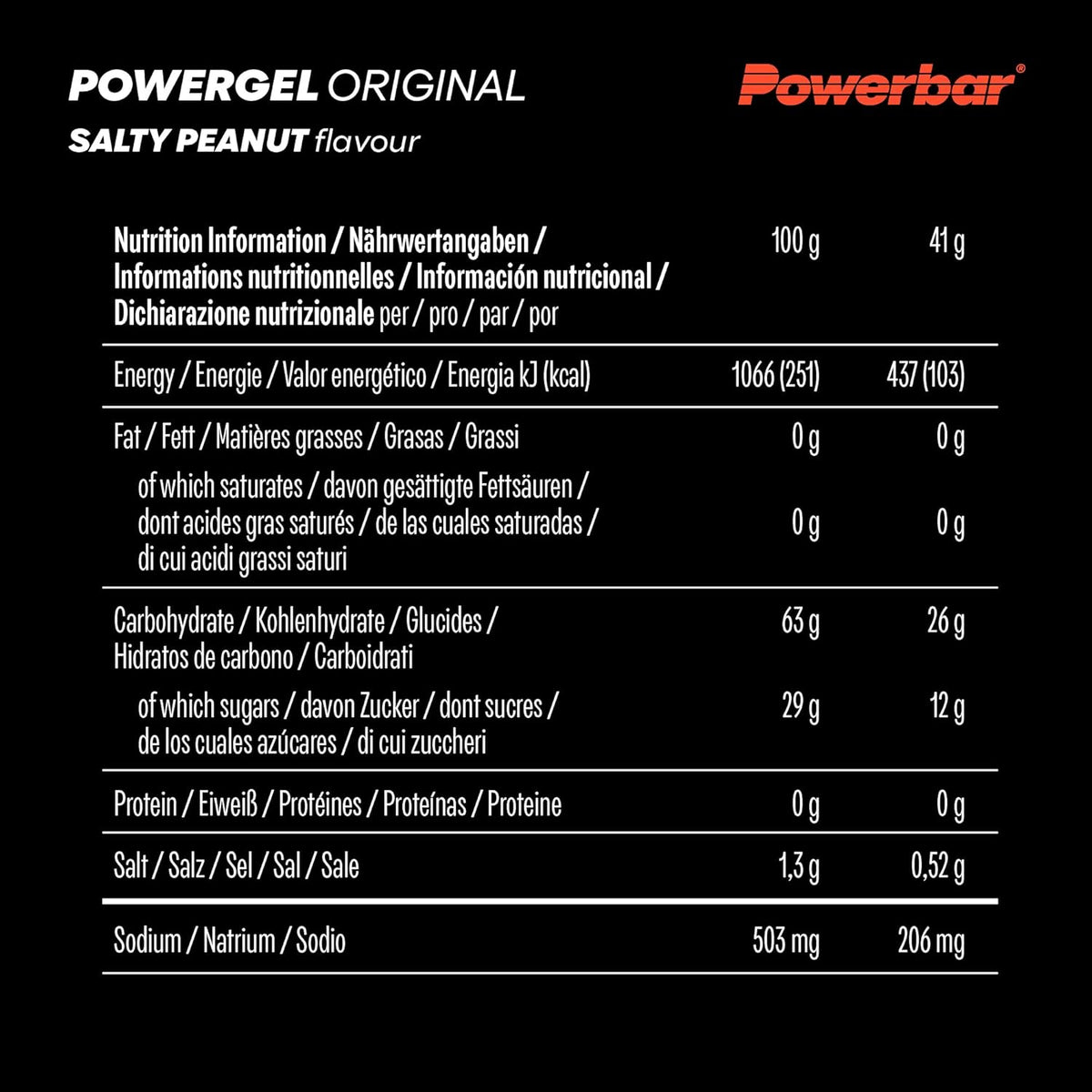 PowerGel Original (41g) Salty Peanut