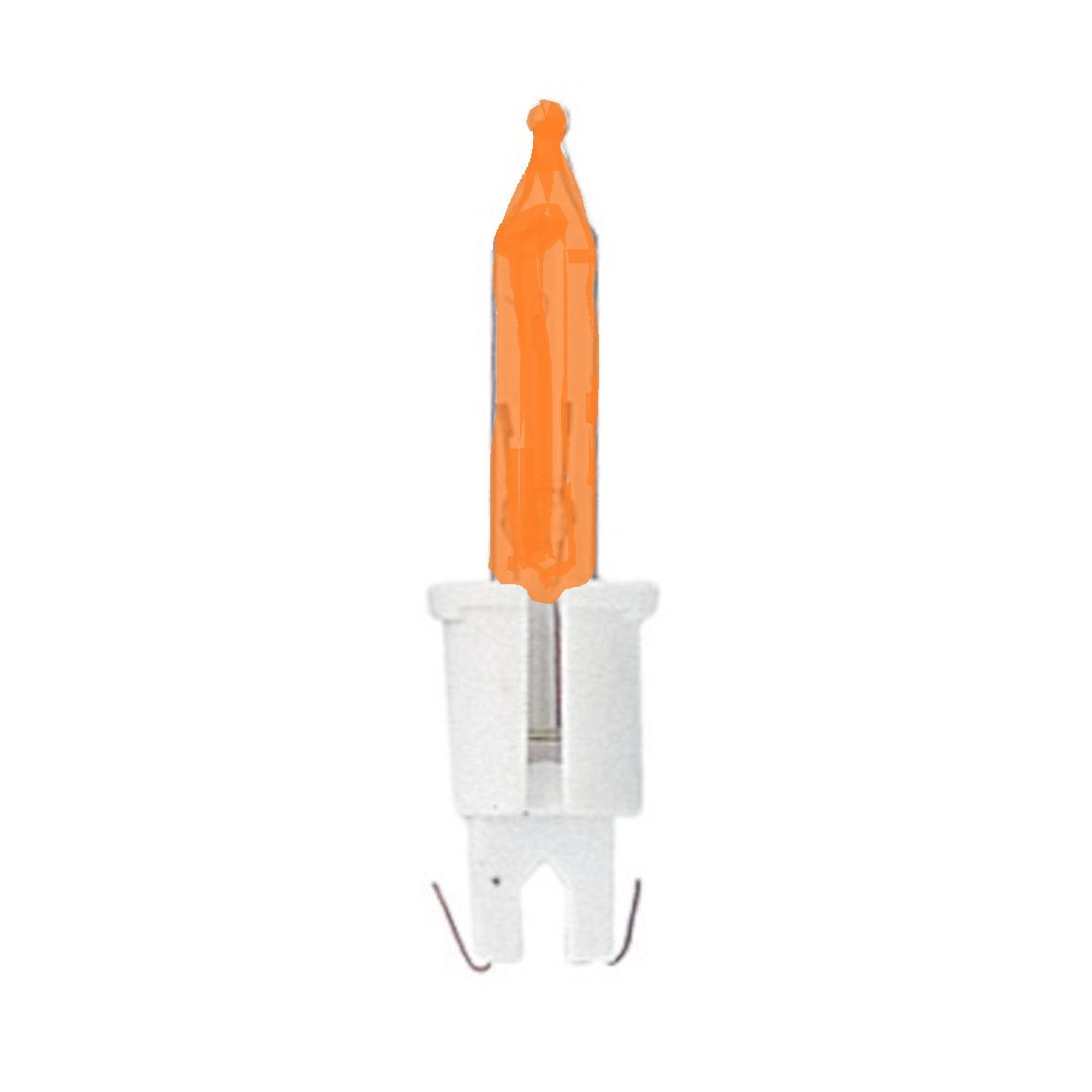 Reservlampa pisello 7V 1,2W orange 5-fp vit sockel