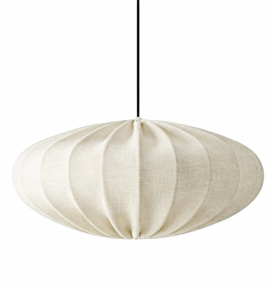 Pendant Lamp Qvist Oval, 100 Off-White, 45cm