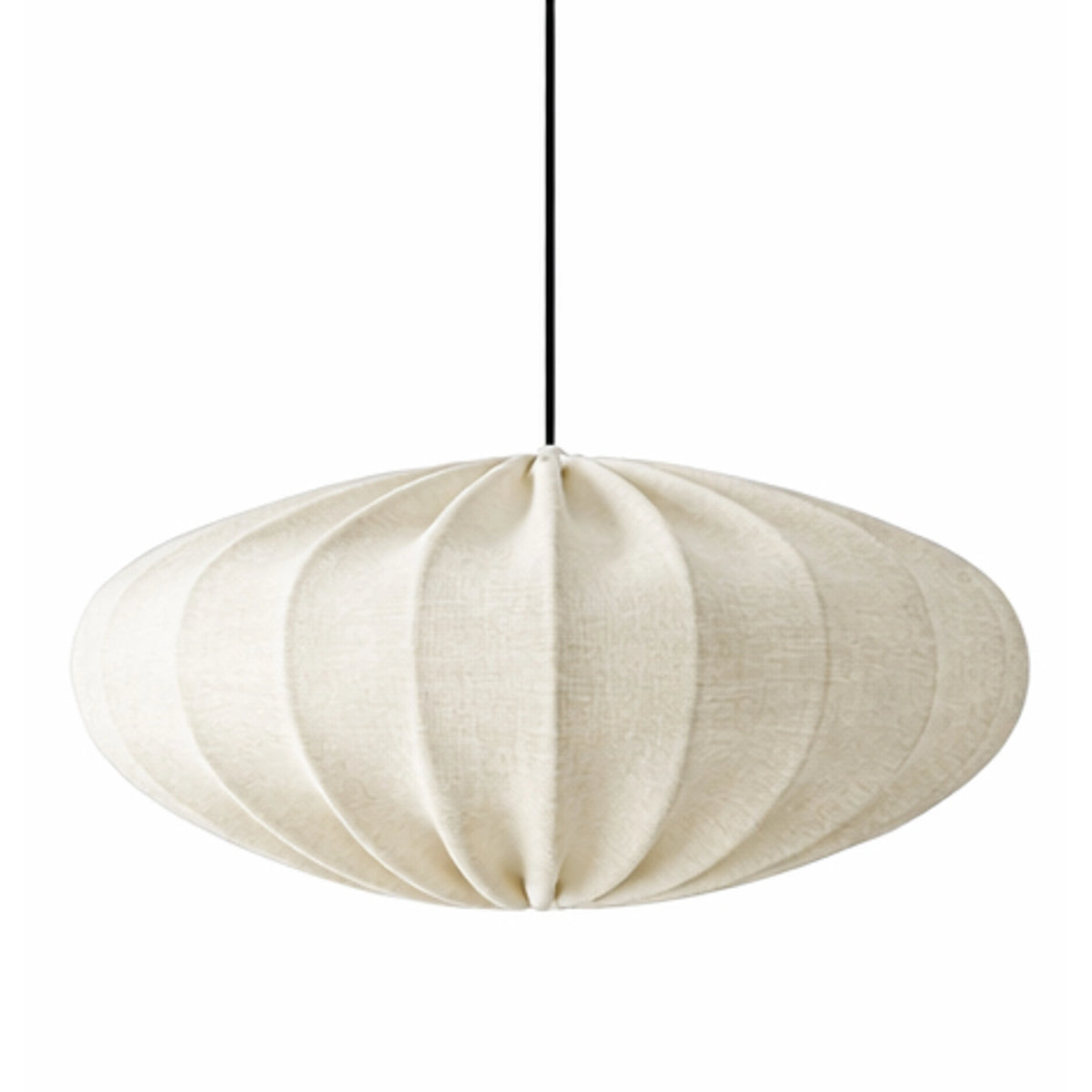 Pendant Lamp Qvist Oval, 100 Off-White, 58cm