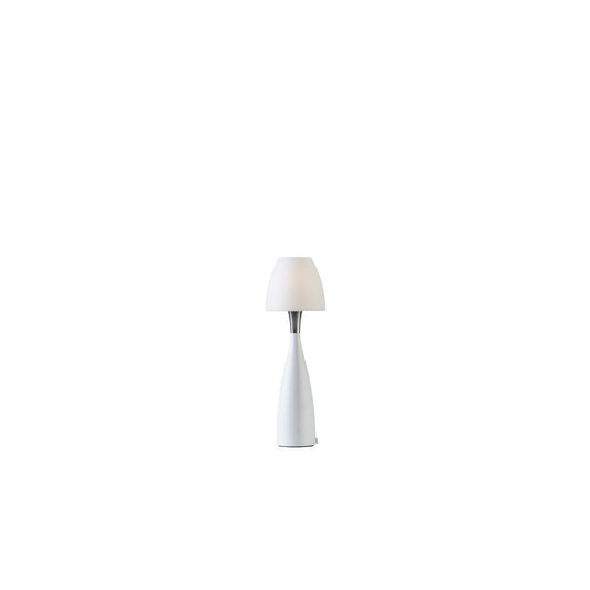 Anemon bordslampa liten opal glas