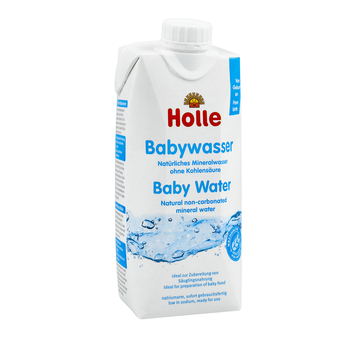 Babywasser - Natürliches Mineralwasser ohne Kohlensäure (500ml)