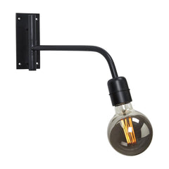 Base vägglampa svart