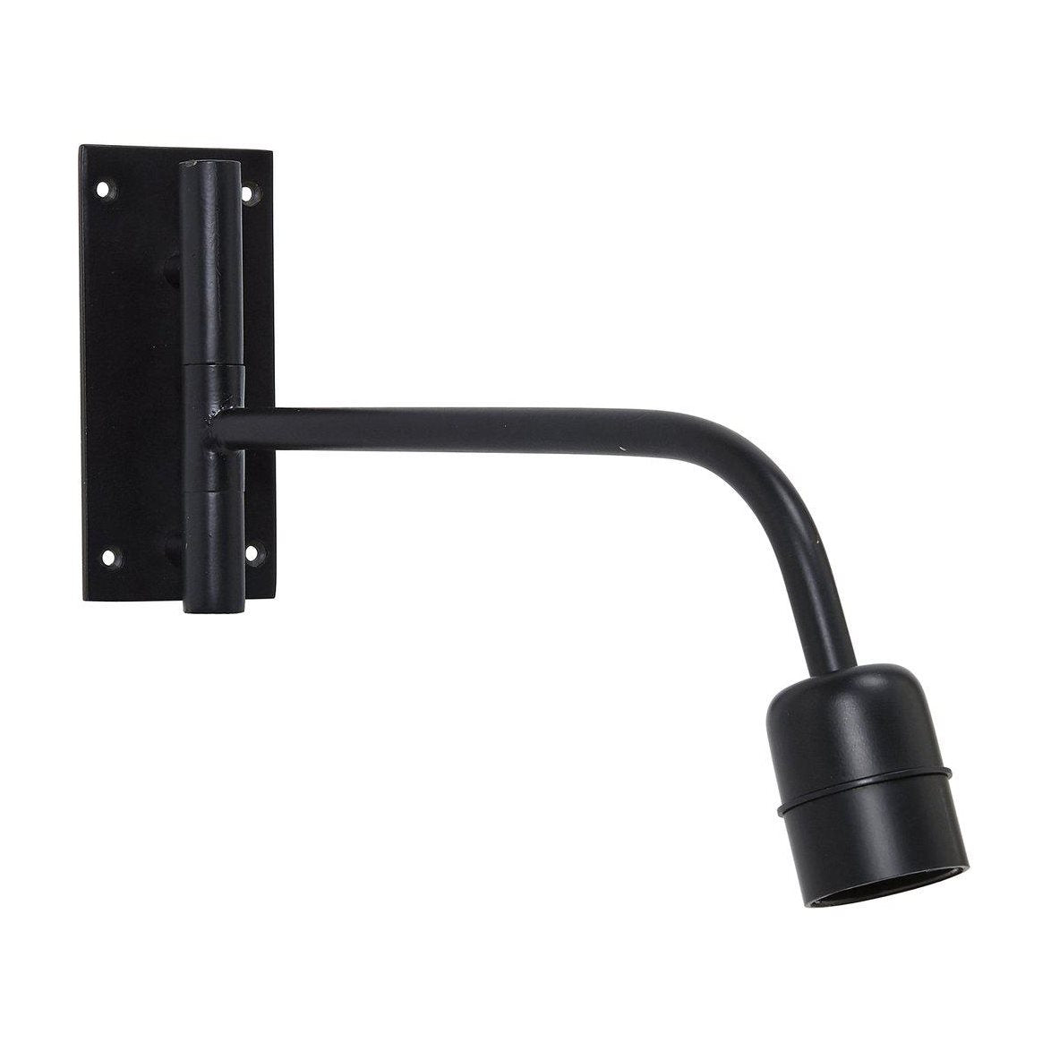Base vägglampa svart