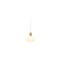 BELL fönsterlampa matt mässing/vit