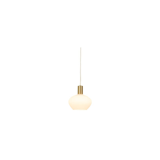 BELL fönsterlampa matt mässing/vit