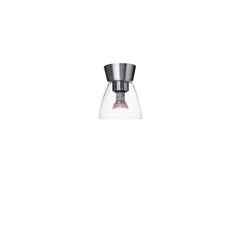 Bizzo plafond Ø16,5 aluminium/klar glas