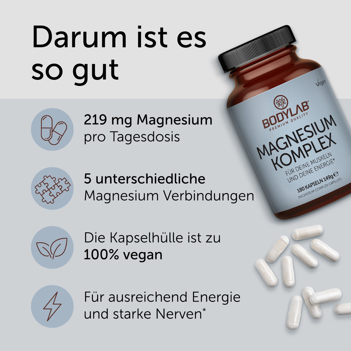 2 x Magnesium Komplex (2 x 180 Kapseln)