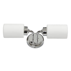Boda badrumsvägglampa krom