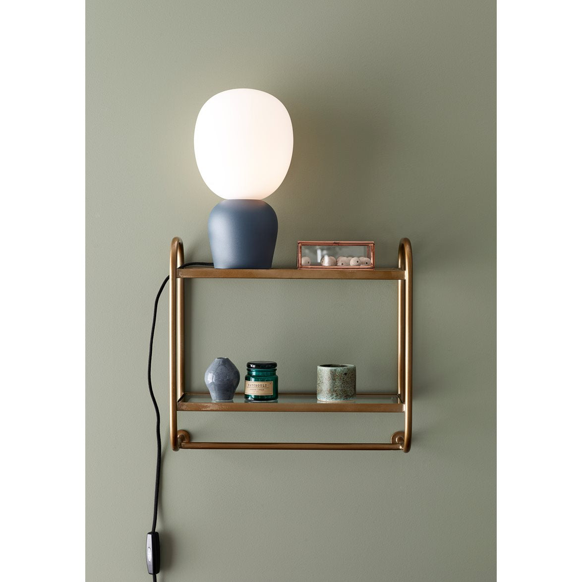 BUDDY bordslampa azurite