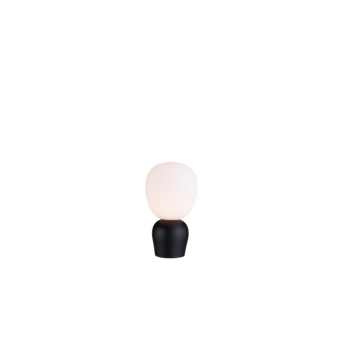 Buddy bordslampa svartstruktur/opal glas